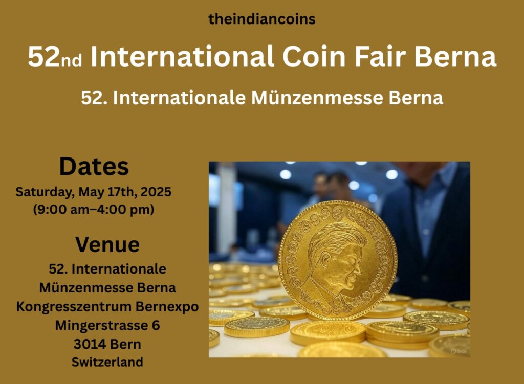 52nd International Coin Fair Berna
52 Internationale Münzenmesse Berna