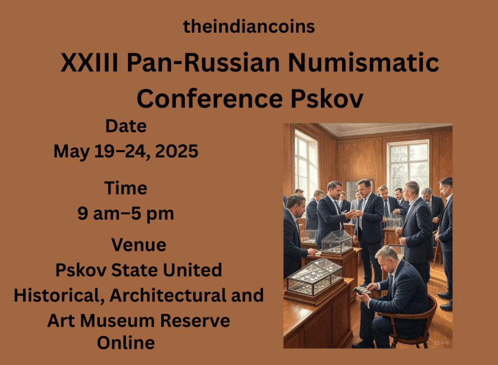 XXIII Pan-Russian Numismatic Conference Pskov